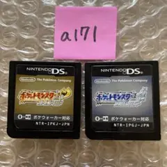 a171 ポケットモンスター ハートゴールド.ソウルシルバーDSソフト
