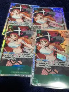 ナミ SR ワンピースカード 頂上決戦
