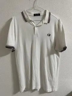 Fred Perry ポロシャツ ホワイト M