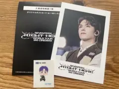 SEVENTEEN RIGHT HERE 入場者特典 パズチパンシール バーノン