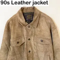 90s GEMBOY Vintage レザージャケット 豚革 古着 ヴィンテージ