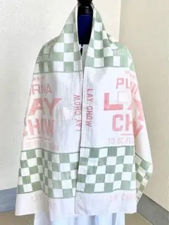 1450 粉袋 シード フィード サック ヴィンテージ 襤褸 古布 リメイク