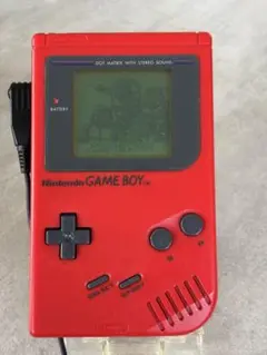 初代ゲームボーイ DMG-01 希少の赤　外観良品 動作OK 本体のみ