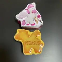 たべっこどうぶつ◆PEGASAS缶◆２個◆THE MOVIE◆景品◆ペガサス