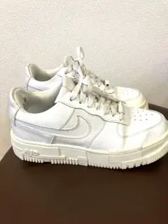 【⭕️着用5回以内】NIKE PIXEL エアフォースワン ホワイト 23cm