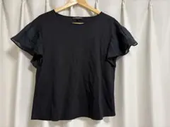 アンタイトル フリル袖カットソー