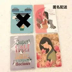 Disney store じゃんけんカード　あいこ　ディズニーストア　ムーラン