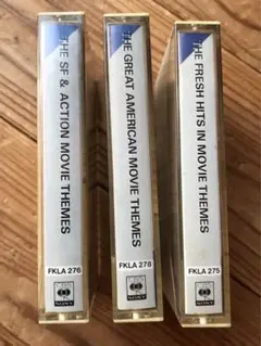 カセット　MOVIE THEMES 3本セット