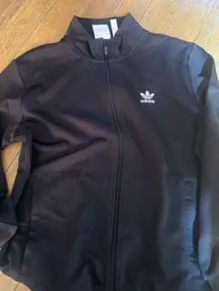 adidas 黒 ジャージジャケット Mサイズ