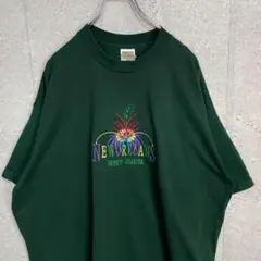 フルーツオブザルーム　ニューオーリンズ　地名刺繍　グリーン　Tシャツ 2XL