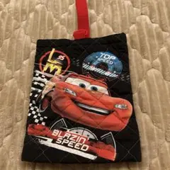 【上履袋】カーズ シューズバッグ ライトニング・マックイーン