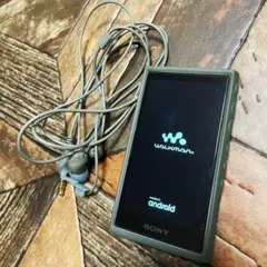 SONY WALKMAN NW-A105 グリーン/イヤホン・カバー・SDカード