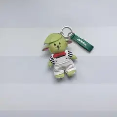 1265. メメル ぬいぐるみキーホルダー ෆ̈ ぬい服 Tシャツ&オーバーオール
