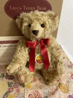 【美品】シュタイフ steiff 限定 テディベア リカ (LICCA) シュタイフSTEIFFテディベアLICCAリカ＊ぬいぐるみカントリー
