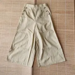 キューティーブロンド　ガウチョパンツ　ベージュ　L