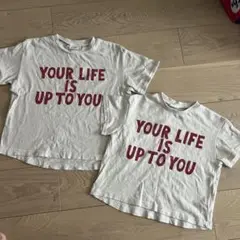 ブリーズ　兄弟お揃い　Tシャツ二枚セット