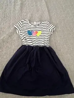 GAPハート刺繍半袖ドレス　サイズM