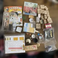 昭和レトロ ミニチュアセット