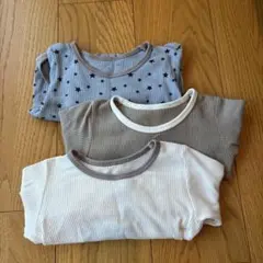 西松屋　⭐︎ロンパース3枚セット