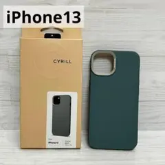 【iPhone13】 iPhoneケース おしゃれ シンプル グリーン