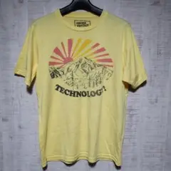 【値下げ】VINTAGE イエロー Tシャツ M