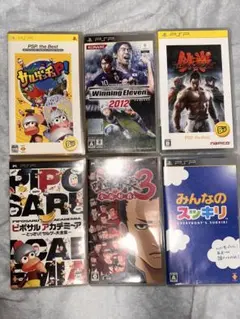 PSP ゲームソフト 6本セット