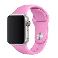 Apple Watch バンド ピンク 42/44/45mm M/L 互換品