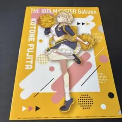 学マス　セブンイレブン　クリアファイル　藤田ことね