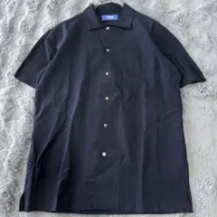 Maker's Shirt Kamakura 半袖シャツ S シアサッカー 鎌倉