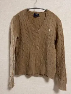 毛90%、カシミヤ10% セーター