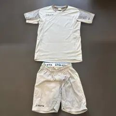 ATHLETA サッカーウェアセット グレー