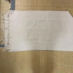 Kiss de flie フリンジ付きストール クリーム色