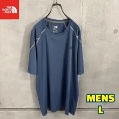 ノースフェイス　半袖　ネイビー　メンズL