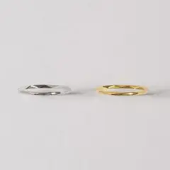 指輪 金属アレルギー対応 偏光リング/サージカルステンレス/316L レディース