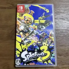【美品】スプラトゥーン 3 Nintendo Switch ソフト