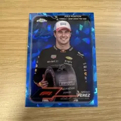 セルジオ・チェコ・ペレス　F1 Topps クローム　サファイア