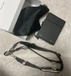 HELIOT EMIL ショルダーバッグ レザー BOXBAG ブラック