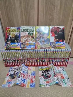 僕のヒーローアカデミア1~42巻　全巻帯付きセット&限定カバー1.2　新品3冊