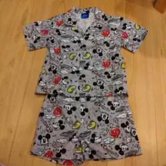 ディズニー　ミッキーマウス　夏服　パジャマ　100