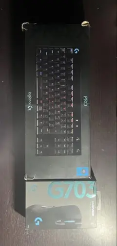 Logitech G PRO ゲーミングキーボードg703ワイヤレスマウス