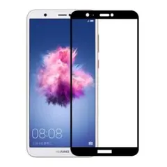 HUAWEI nova lite 2 704HW 枠黒 ガラスフィルム K495