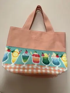 フェイラー ラブラリー パーラー トートバッグ アプリコット