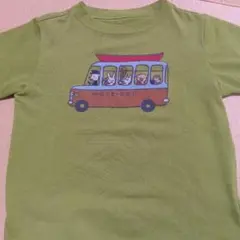 mont-bell バスイラスト Tシャツ 100