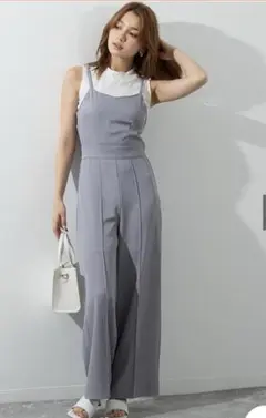 ANAP バッククロス　サロペット