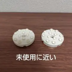 レゴデュプロ　円形　プレートタイプ　白