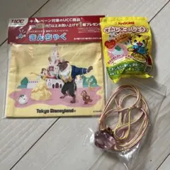 UCC 東京ディズニーリゾート　巾着　美女と野獣　きんちゃく／他　まとめ売り