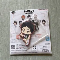 【新品未使用】ハイキュー 一番くじ H賞 ラバーチャーム 赤葦京治