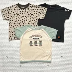 新品未使用　西松屋　ベビー　半袖　Tシャツ　3枚セット