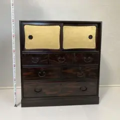 古い小箪笥 和箪笥 茶箪笥 木製 収納 和風 家具 レトロ アンティーク