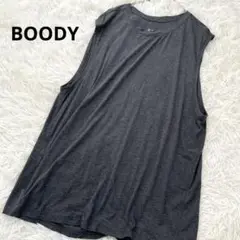 BOODY タンクトップ オーガニックバンブー サステナブル 手触り良い